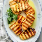 Grilled Halloumi (V)